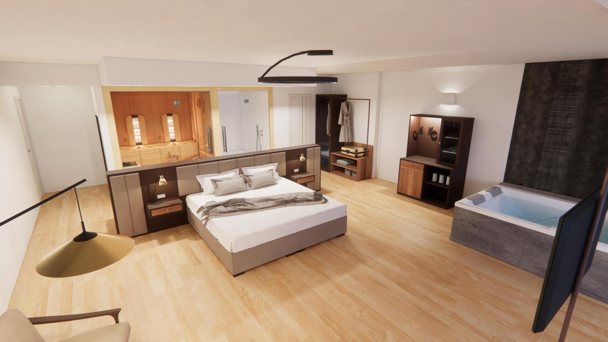 Boutique Hotel Villa Sostaga Гарньяно Екстер'єр фото